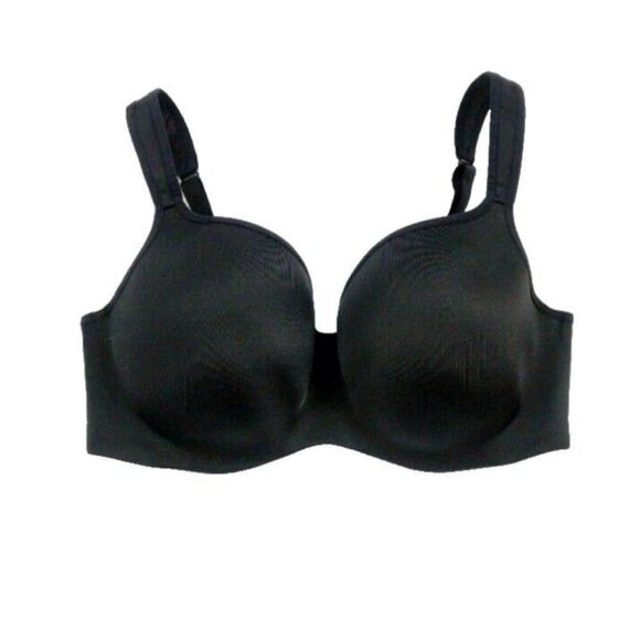 Cacique Other - Cacique Lane Bryant Bra Smooth Balconette Underwire Plus Size 44D Black